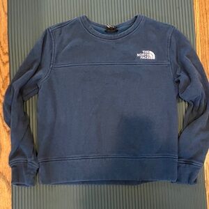The North Face Navy Crewneck Sweatshirt